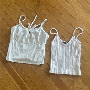 Bundle of two Brandy Melville Cropped Tank Tops